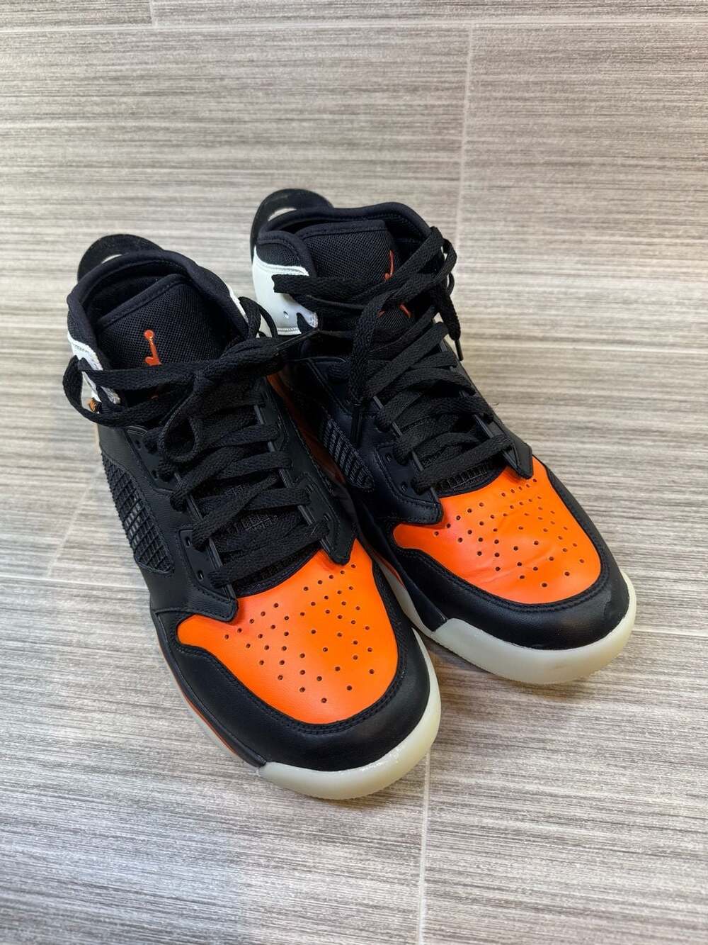 Jordan Mars 270 Shattered Backboard Black Orange Sneakers
